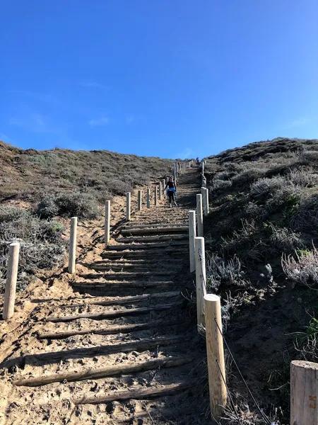 Hiking Trails Sand Ladder at Baker Beach