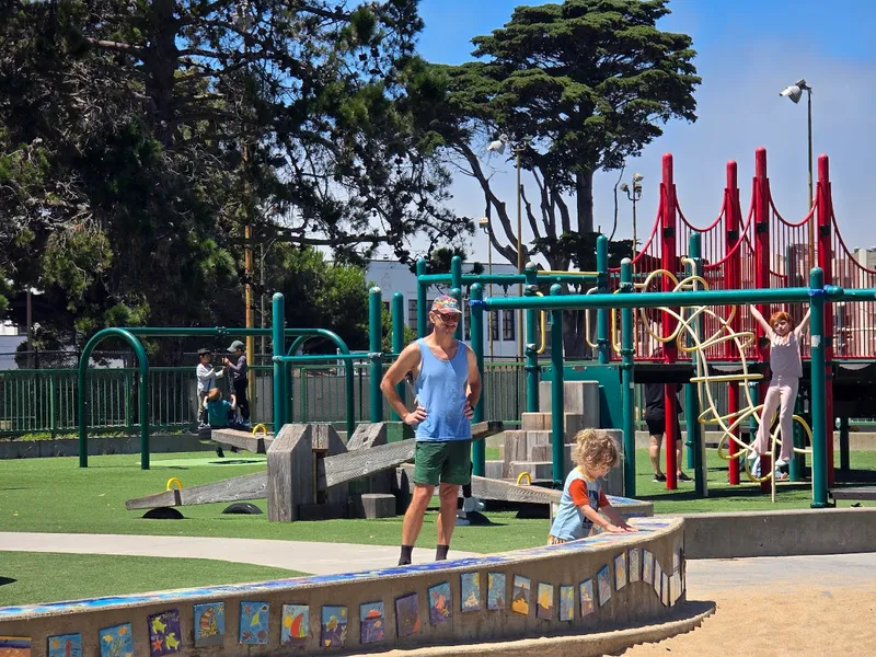 playgrounds Moscone Park Playground