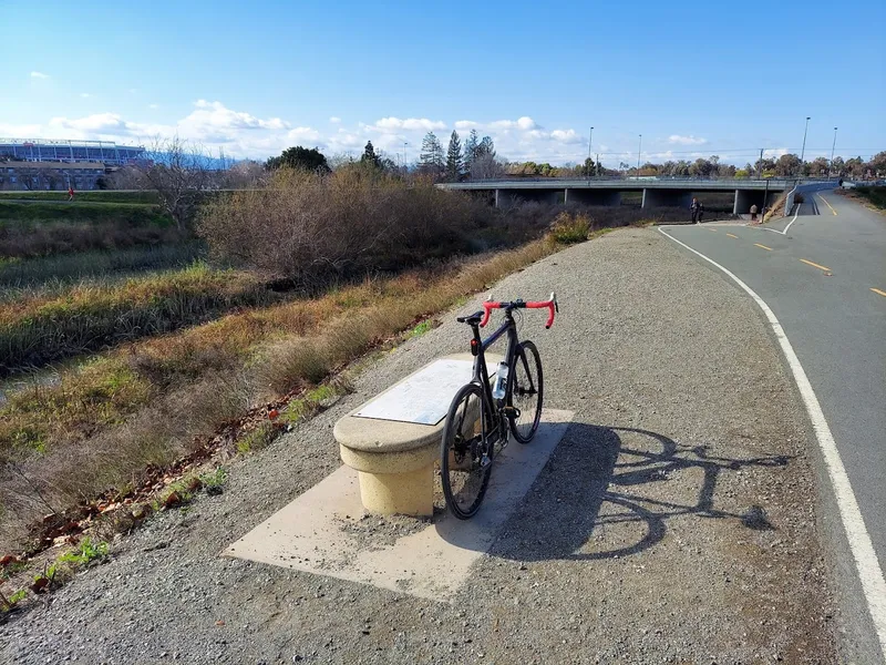 Kid-friendly bike trails Lower Guadalupe River Trail