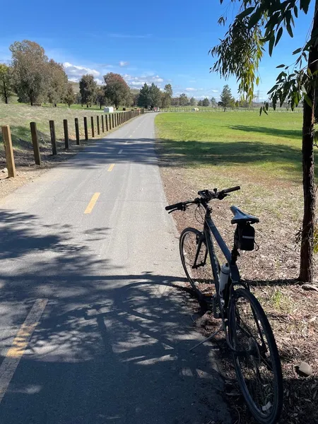 Kid-friendly bike trails Coyote Creek Trail