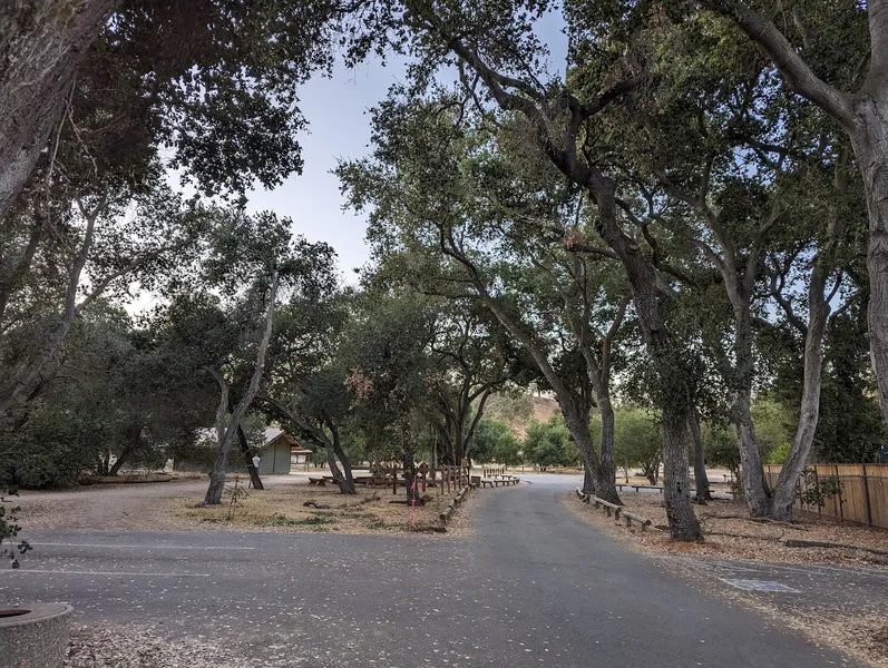 Kid-friendly bike trails Guadalupe Oak Grove Park