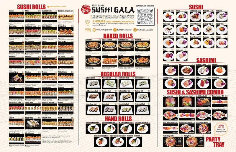 sushi restaurants Sushi Gala / Las Galas