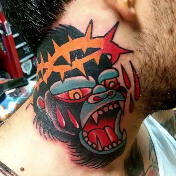 Tinta Rebelde hardcore tattoo