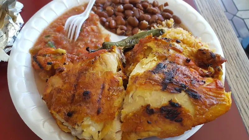 roasted chicken El Pollo Sonora in Van Nuys