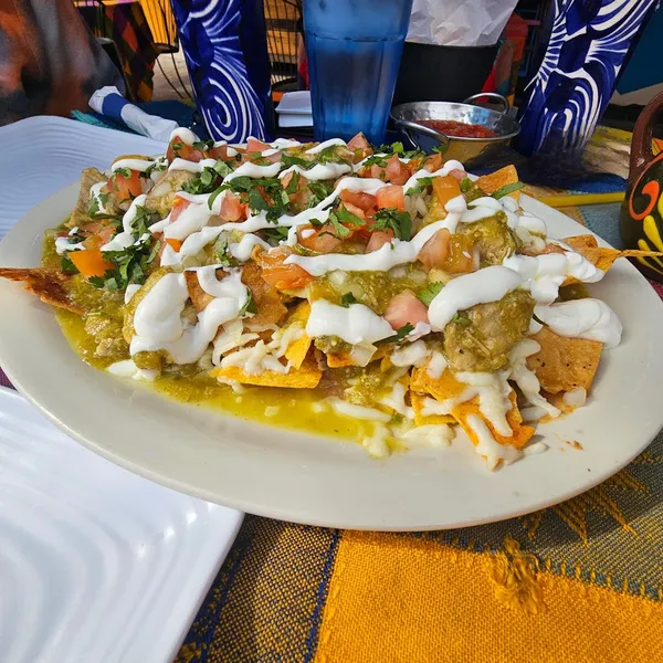 Nachos El Patio Mexican Restaurant