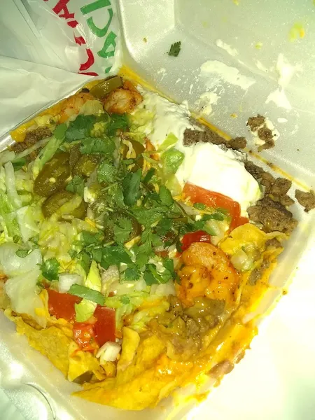 Nachos Las Palmas Super Burrito