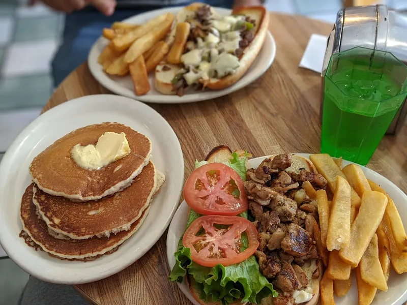 French Fries Peanuts Deluxe Cafe