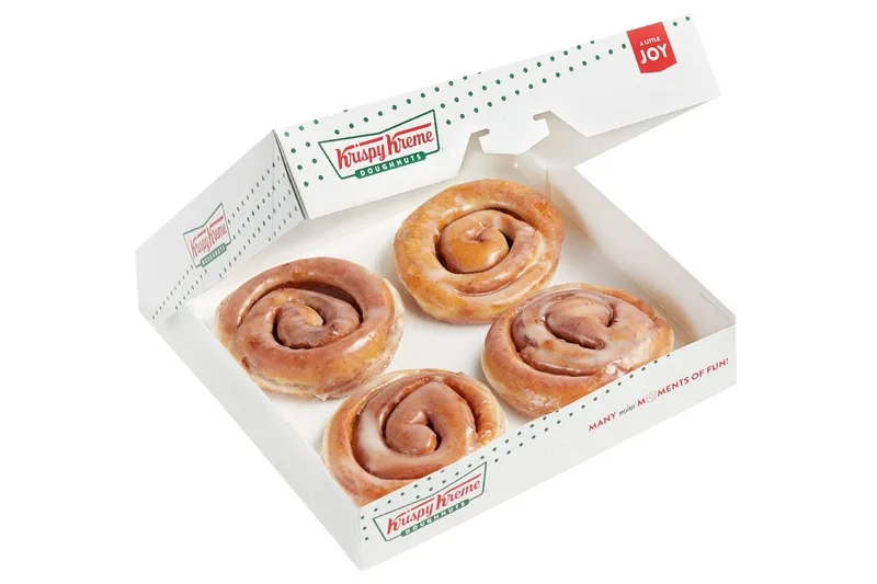 cinnamon rolls Krispy Kreme