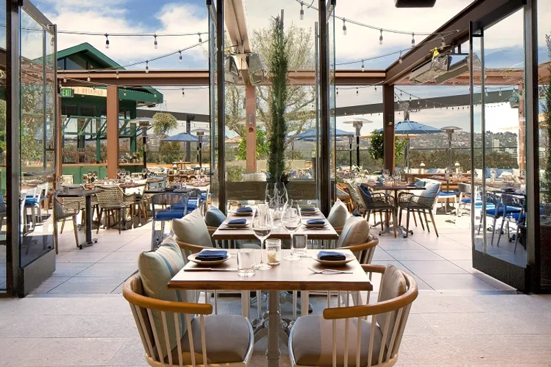 outdoor dining Terra at Eataly L.A.