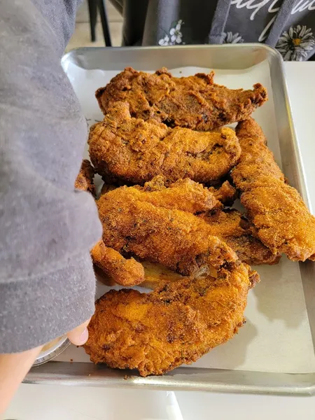 chicken tenders Fluckers Hot Chicken