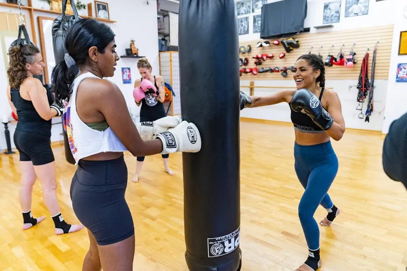 workout classes Foxy and Fierce Women's Kickboxing Bootcamp