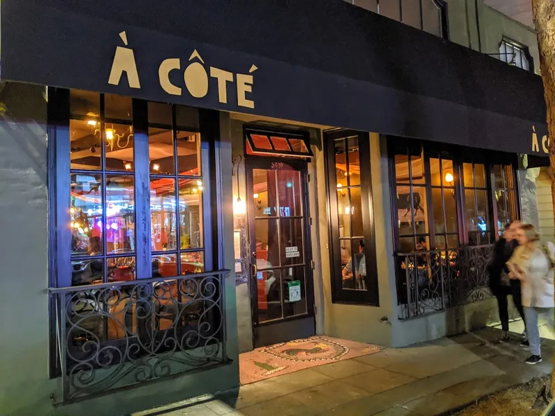 romantic restaurants À Côté