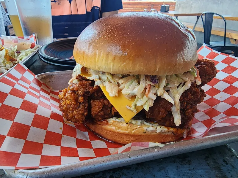 chicken sandwiches Cross Street Chicken and Beer (Convoy-Kearny Mesa)