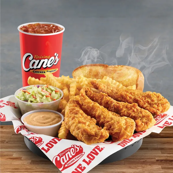 chicken sandwiches Raising Cane’s Chicken Fingers