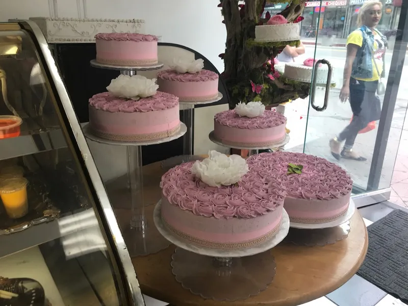 strawberry cake Angel Maid Bakery