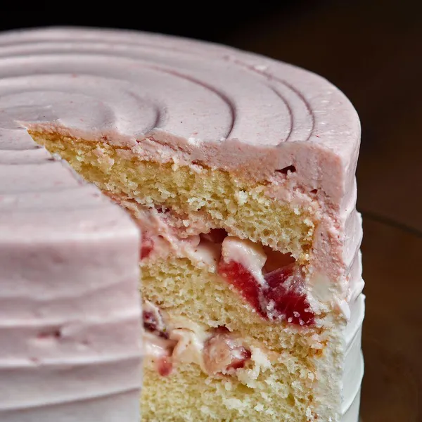 strawberry cake Noe Valley Bakery West Portal