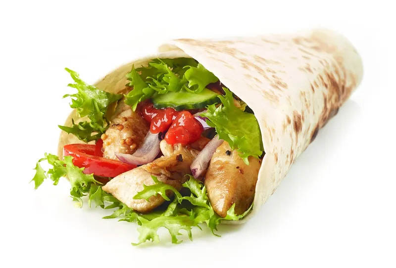 chicken wraps Angel Cafe & Deli