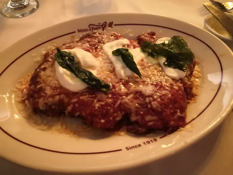 comfort food Musso & Frank Grill