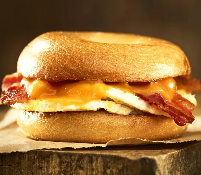 egg sandwich Einstein Bros. Bagels