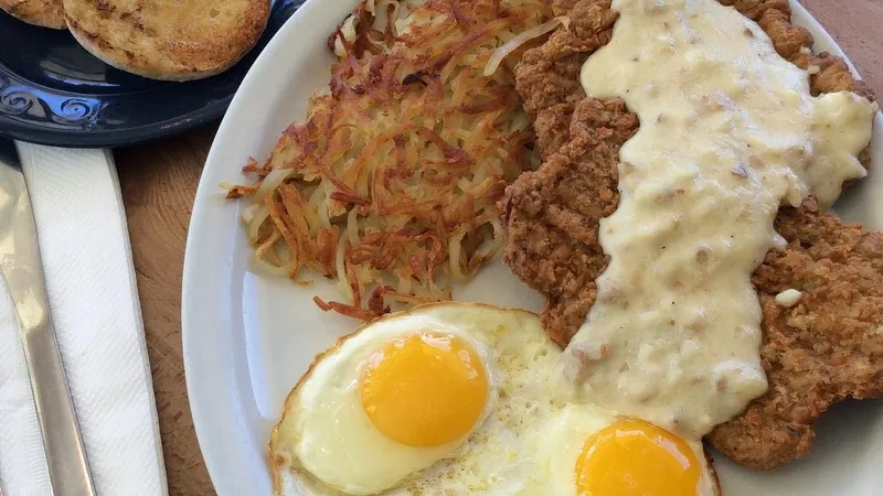 fried eggs Golden Star Restaurant