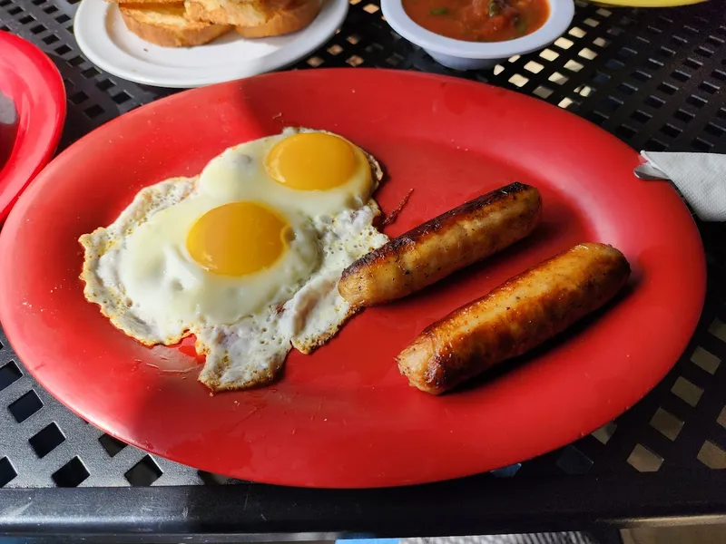 fried eggs The Potholder Cafe Downtown