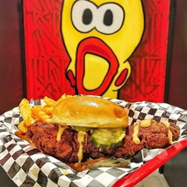 fried chicken Dave's Hot Chicken