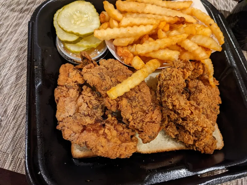 fried chicken Dave's Hot Chicken