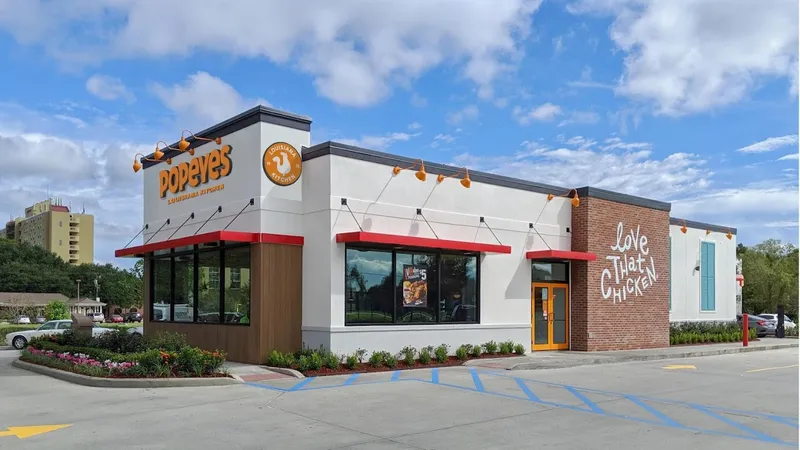 fried chicken Popeyes Louisiana Kitchen