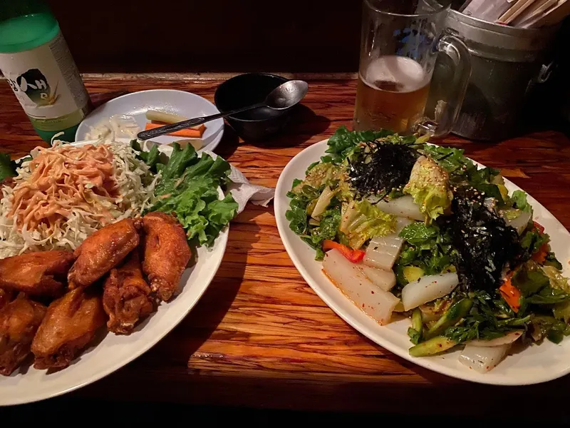 Fried rice Dan Sung Sa in Koreatown