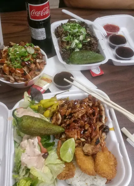 Fried rice Teriyaki Bowl & Burger in Canoga Park