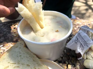 clam chowder in San Diego