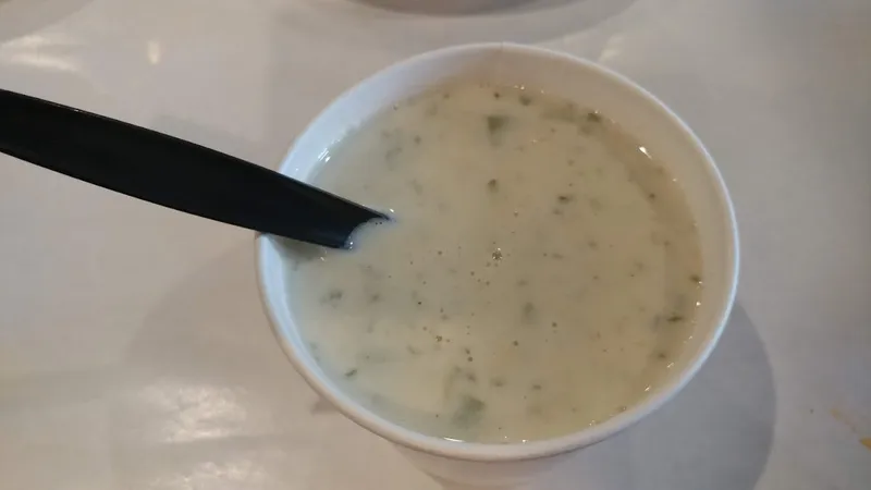 clam chowder The Kickin Crab