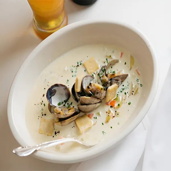 clam chowder EMC Seafood & Raw Bar