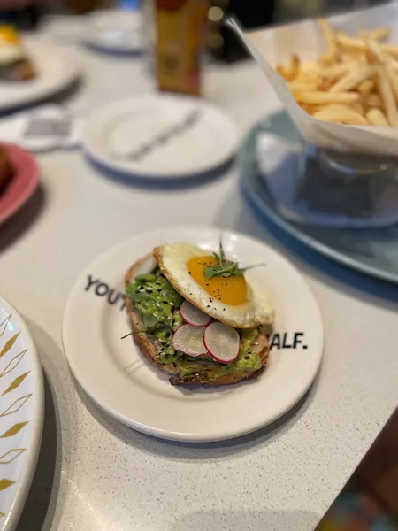 avocado toast The Breakfast Club LA