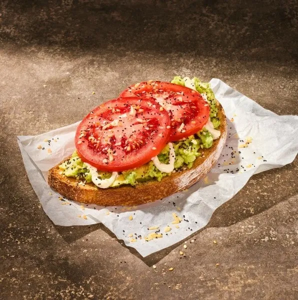 avocado toast Panera Bread in Northridge