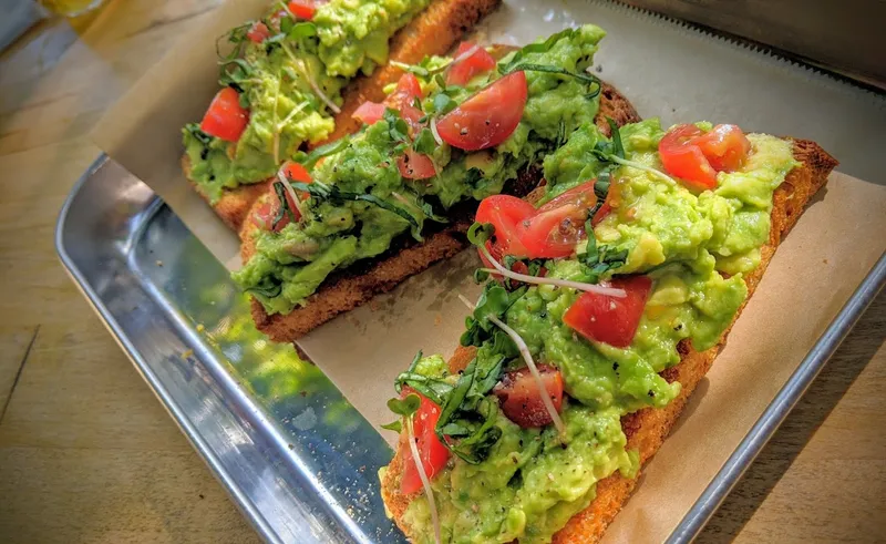 avocado toast Tree House Cafe West Sac