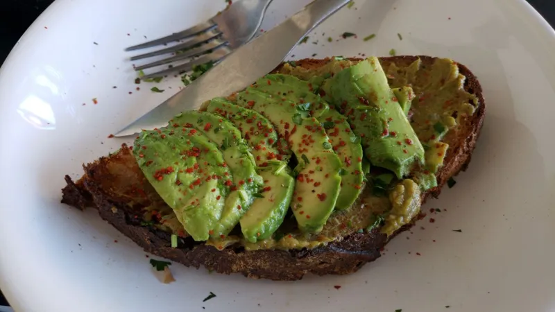 avocado toast Plenty