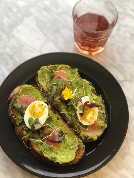 avocado toast Petit Cafe