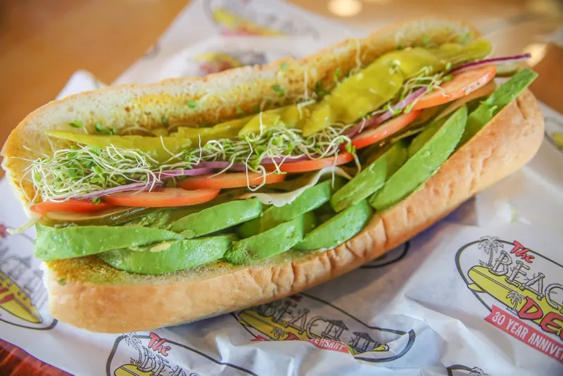 caprese sandwich Beach Hut Deli Natomas