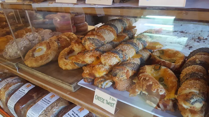 cheesy bread Röckenwagner Bakery, Café + Market