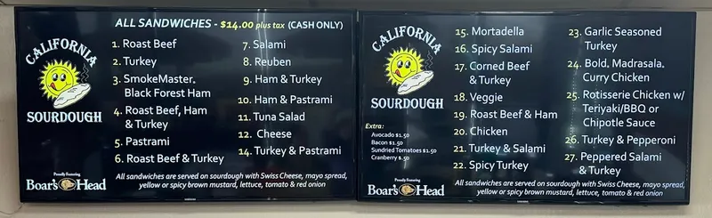 California Sourdough Eatery