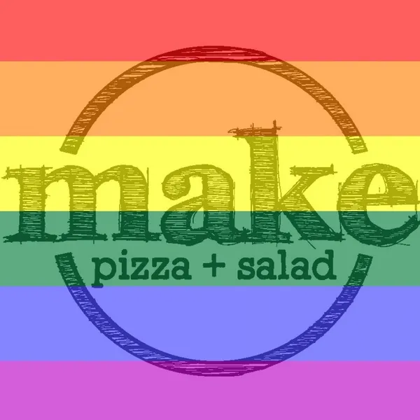 MAKE pizza+salad