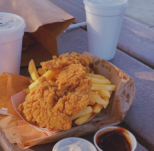 chicken nuggets Village Drive-In