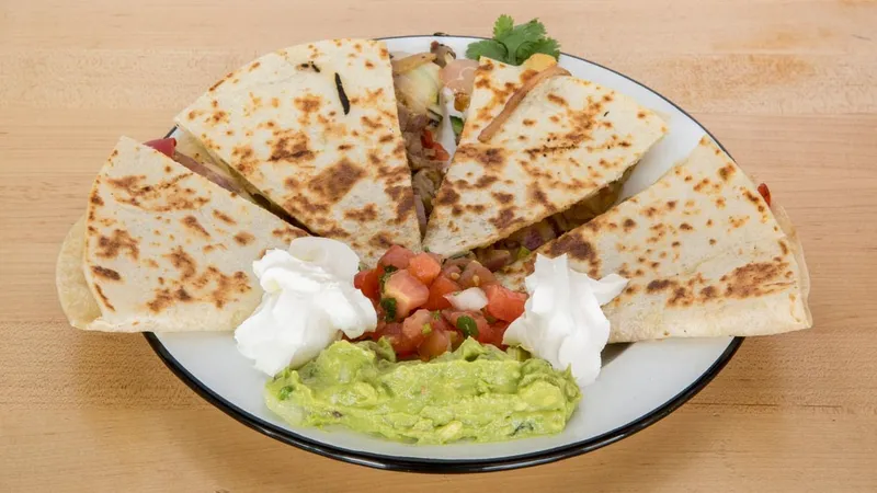 chicken quesadilla Poquito Mas