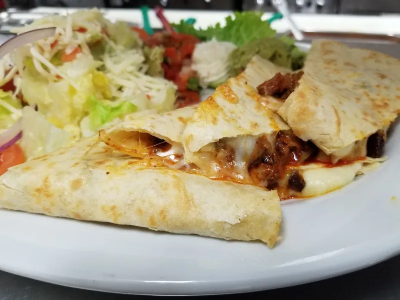 chicken quesadilla Micheladas Mex Grill