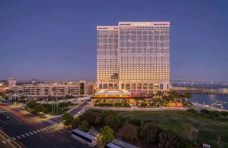 hotel with gym Hilton San Diego Bayfront