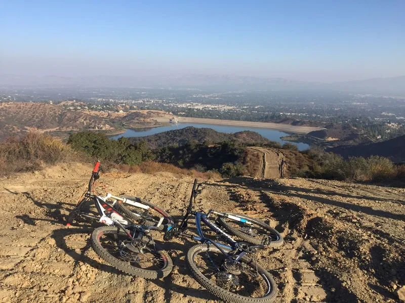 Kid-friendly bike trails San Vicente Mountain Park