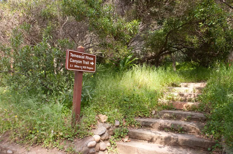 kid-friendly hiking trails Temescal Canyon Park