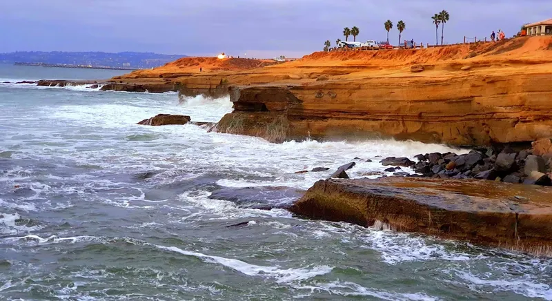 kid-friendly hiking trails Sunset Cliffs Coastal Trail (Linear Park)