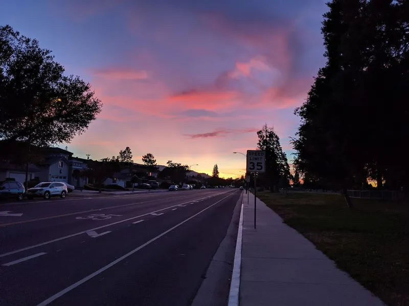 Places for sunsets Rainbow Park